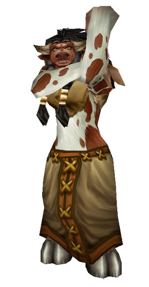 Some people complain that Tall Girl wasn't a Night Elf instead of a Tauren